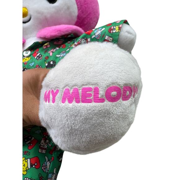 Build-A-Bear Sanrio Hello Kitty & Friends My Melody Plush Christmas PJ Set 2023 - Picture 3 of 16